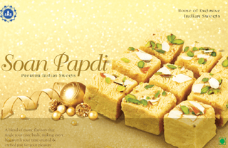 Soan Papdi box design