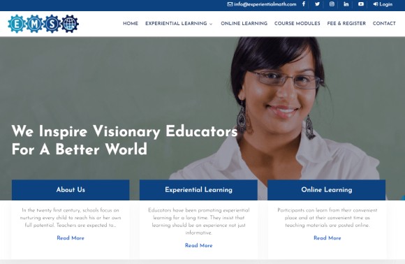 Experiential Math(E-Commerce Website)