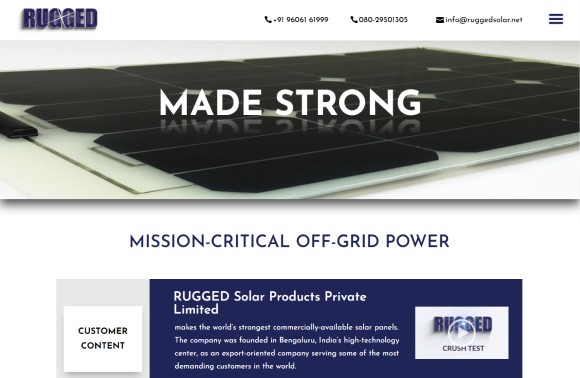 Rugged Solar
